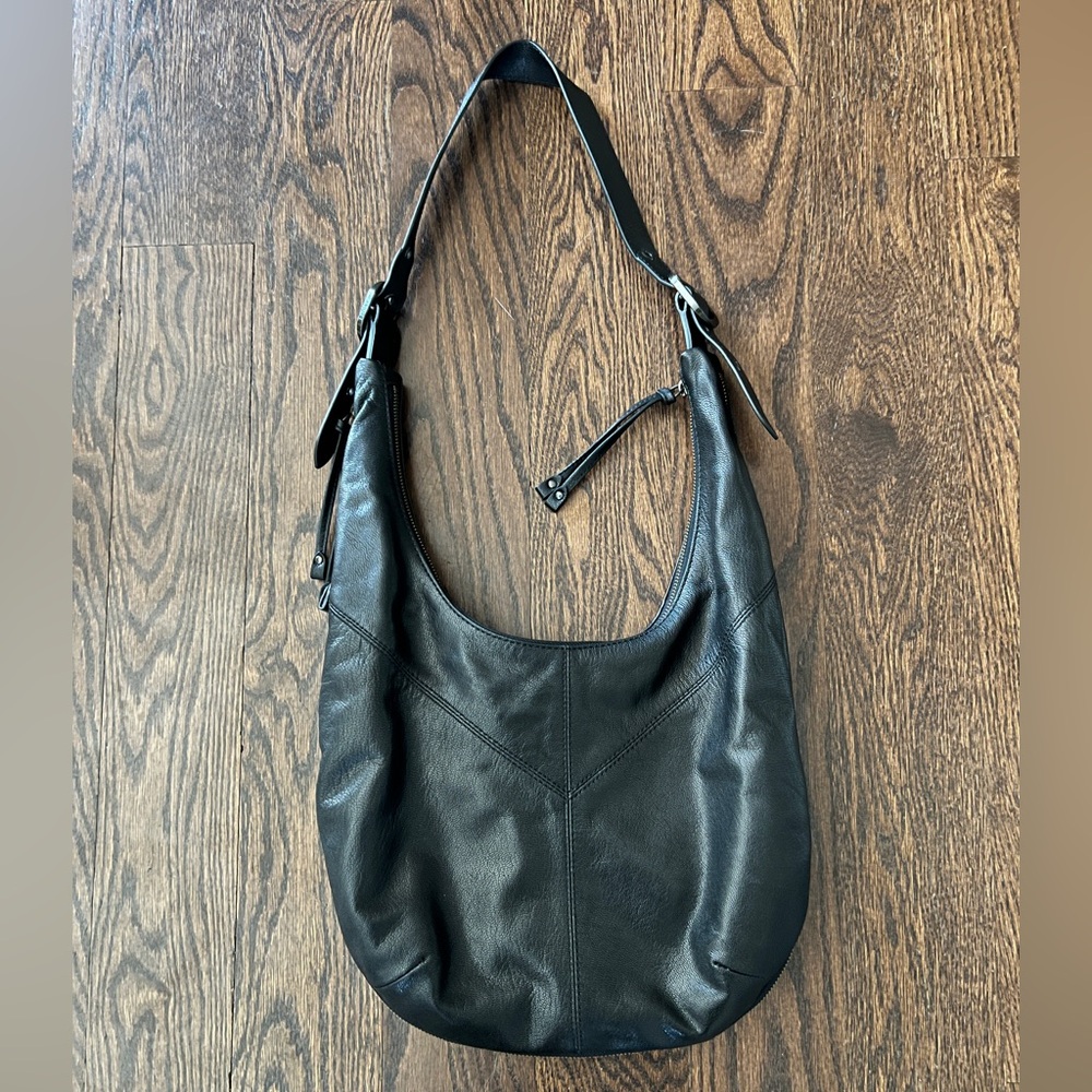 FRYE Gina Leather Hobo Bag
